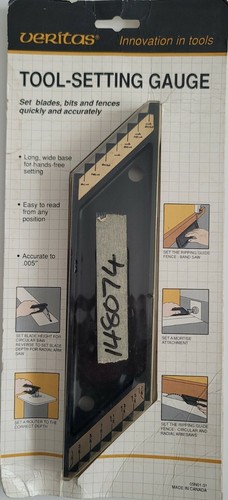 Veritas tool setting guage new - setting,