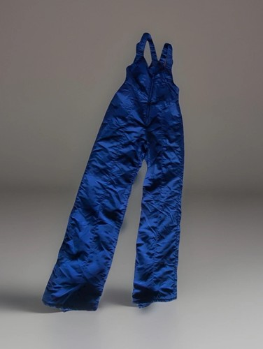 Ladies blue ski salopettes - ladies,