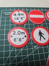 Road Signs Toy 3D Printed