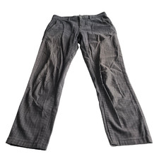 topman Grey plaid topman chinos trousers in W 28 L 28 SKU 6040