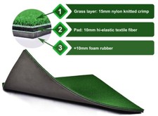 FOR DRIVING RANGE GOLF MAT 3D PREMIUM MAT INDOOR OUTDOOR PRACTISE 150CM x 150CM