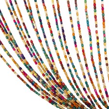 Vintage Colored Wooden Beads