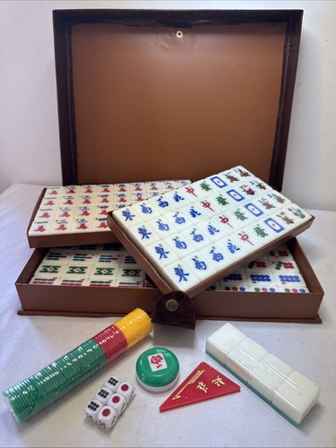 Mahjong game set vgc lucite - game,
