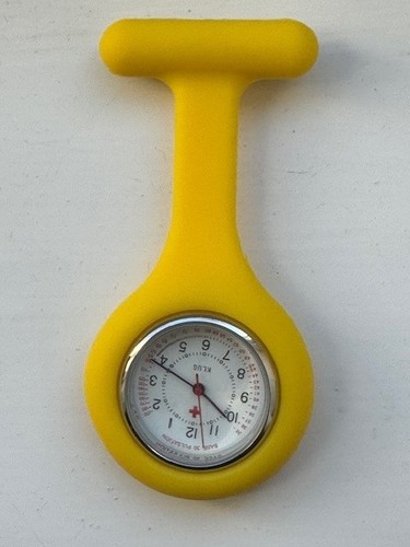Silicone nurses fob - silicone, watch
