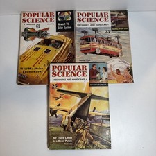 Popular Science Lot of 3
