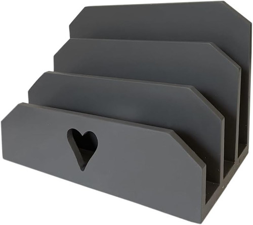 Dark grey chic - and, rustic