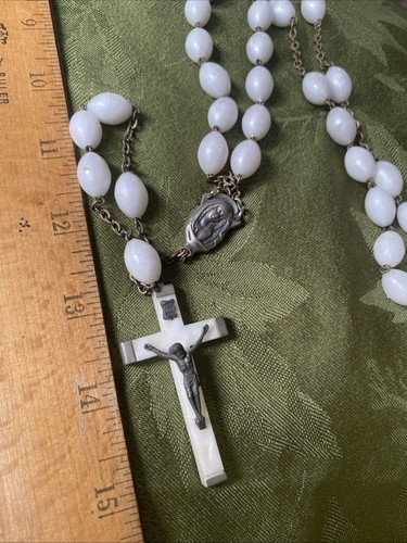 Extra long vintage rosary - 50",