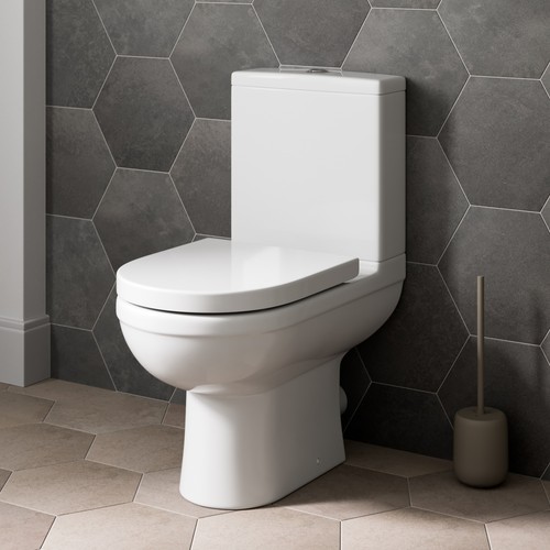 Avox close coupled bathroom - close,