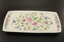 Minton Haddon Hall SANDWICH TRAY 11.25" Serving Platter Floral Chintz Bone China