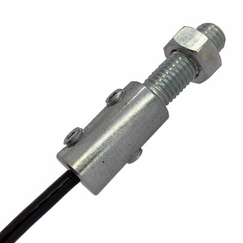 4mm bzp steel gym cable - bzp, swage