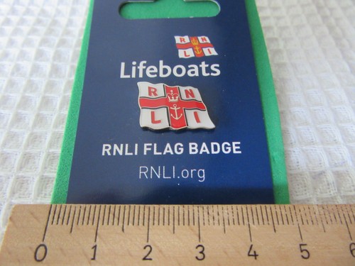 Rnli anchor flag lapel - anchor,