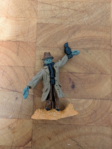 Vintage plastic scarecrow from - scarecrow,