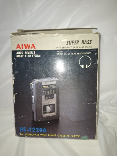 Complete aiwa hs t220a - **complete**,