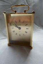 Brass Carriage Clock made by