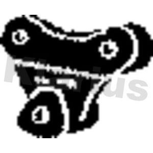 Klarius exhaust rubber mount - klarius,