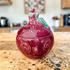 Retro SylvaC Beetroot Lidded