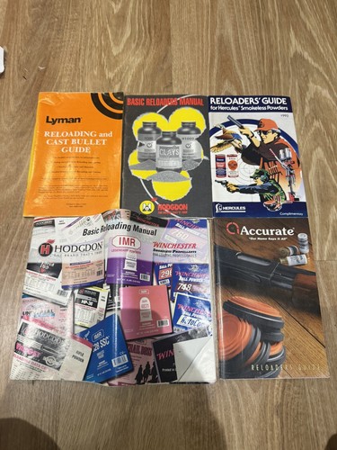 Vintage reloading manuals - vintage,