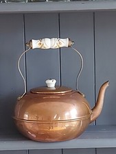 Copper & Brass Kettle Ceramic