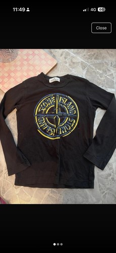 Boys stone island shirt age - stone,