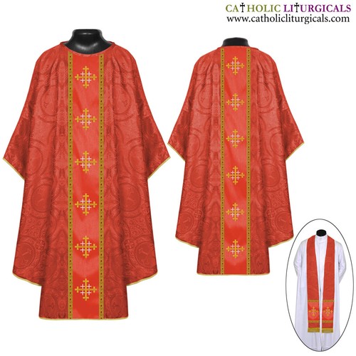 New red gothic vestment - vestment, &