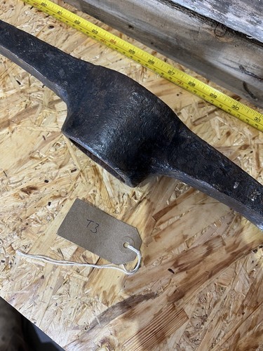 Vintage 7lb pick axe - axe, head