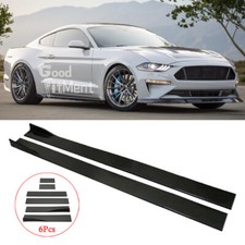 Glossy Side Skirts Spoiler Lip