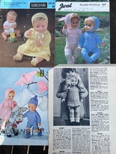 4 Vintage Knitting Patterns