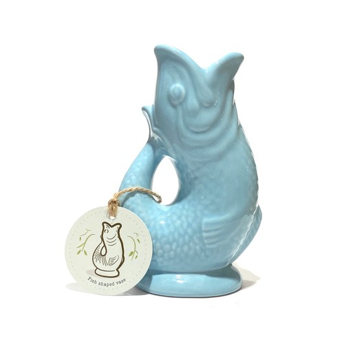 Fish shaped ceramic vase - fish-shaped,