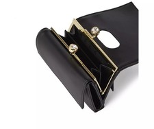 Ted Baker Cattrin Crystal Pearl Bobble Small Purse - Black