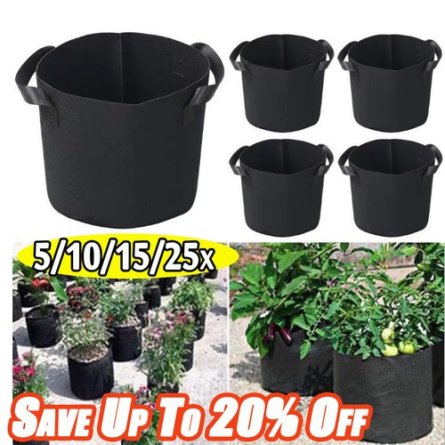 25pcs gallon fabric plant - fabric,