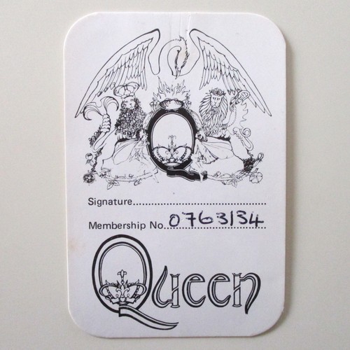 Queen fan club 1974 - queen, official