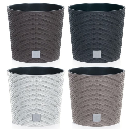 Round planter plant flower pot - flower,