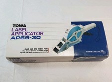Towa AP 65-30 Label Applicator Adjustable Handheld Precision Labeling Tool Only