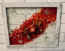 3-D Fused Glass Wall Art