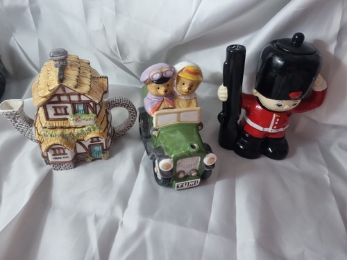 Bundle three teapots - bundle,
