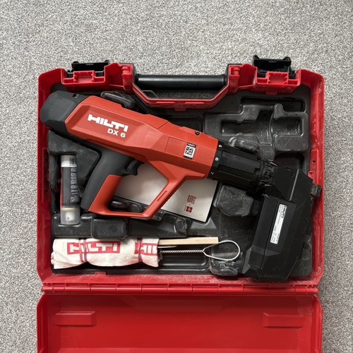Hilti dx6 used few - hilti, times