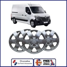 4 X 16'' Inches Wheel Trim Hub Caps FOR RENAULT MASTER