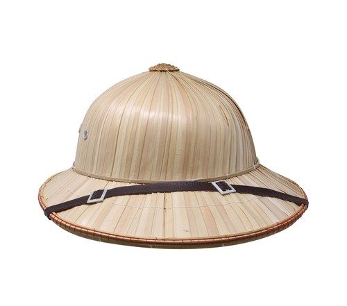 Safari pith helmet - pith, hat