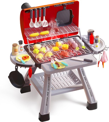 Cute stone bbq - grill, playset