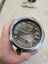 Triumph Bsa Norton Etc Smiths Chrometrick Speedometer. Inoperative