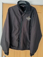 Mens Guinness Dublin fleece lined jacket size medium - black