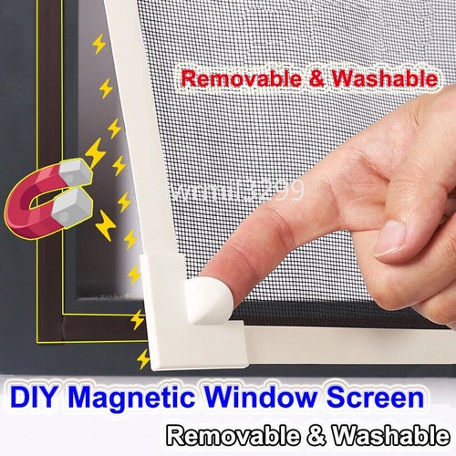 Magnetic window insect screen - magnetic,