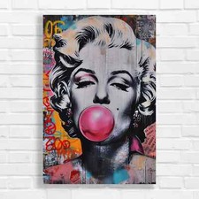 Vibrant Pop Marilyn Monroe