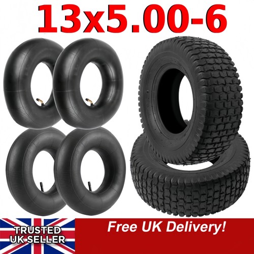 Two 13x5 tyre - two, 13x5.00-6
