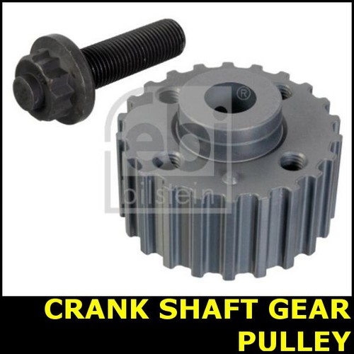 Crankshaft gear pulley - crankshaft,