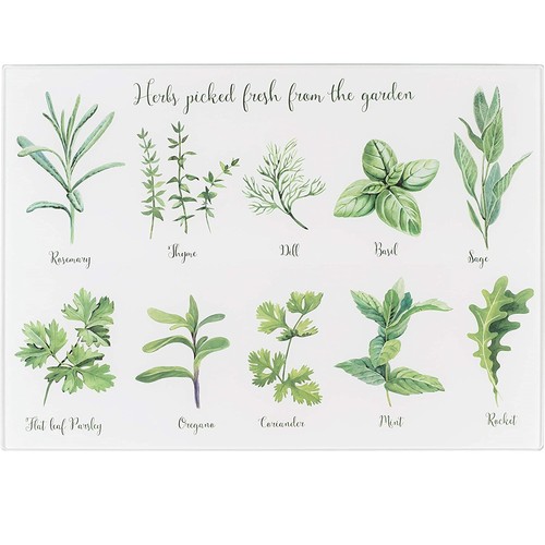 Herbs design glass work - design,