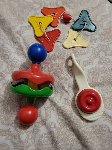 Vintage kiddicraft rattles - kiddicraft,