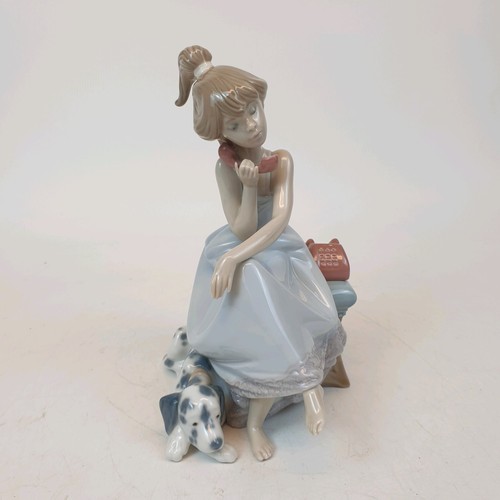 Lladro figurine girl - lladro,