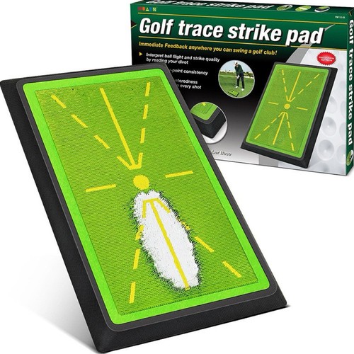 Golf swing training impact - golf, mat