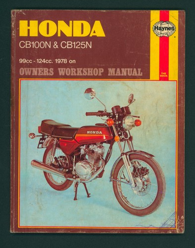 Honda cb100n cb125n haynes - honda,